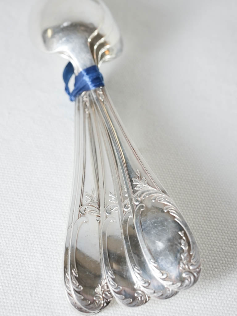 Vintage silver plate Flatware set for 6 - Louis XV