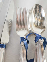 Vintage silver plate Flatware set for 6 - Louis XV