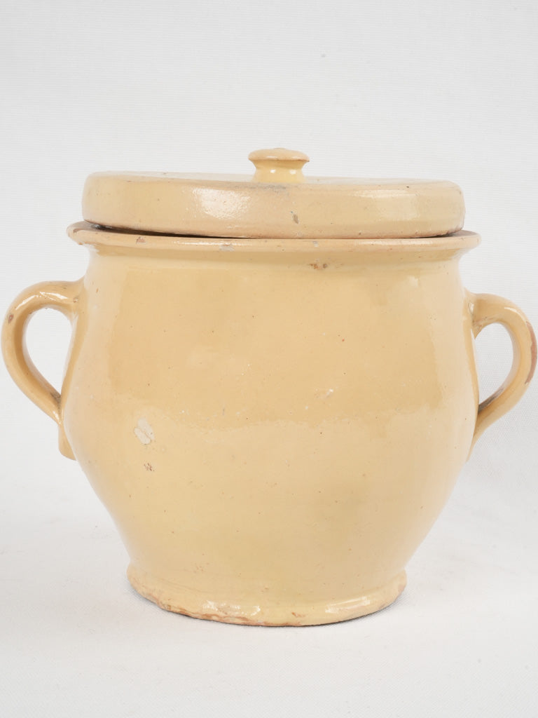 lidded ceramic preserving pot 