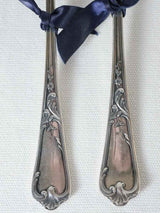 Vintage silver plate salad servers ERCUIS