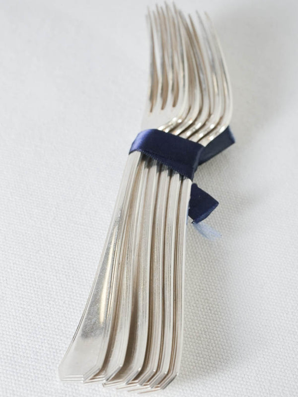 6 Christofle forks - American