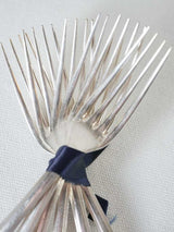Refined French-made silverware table forks