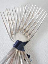6 Christofle forks - American