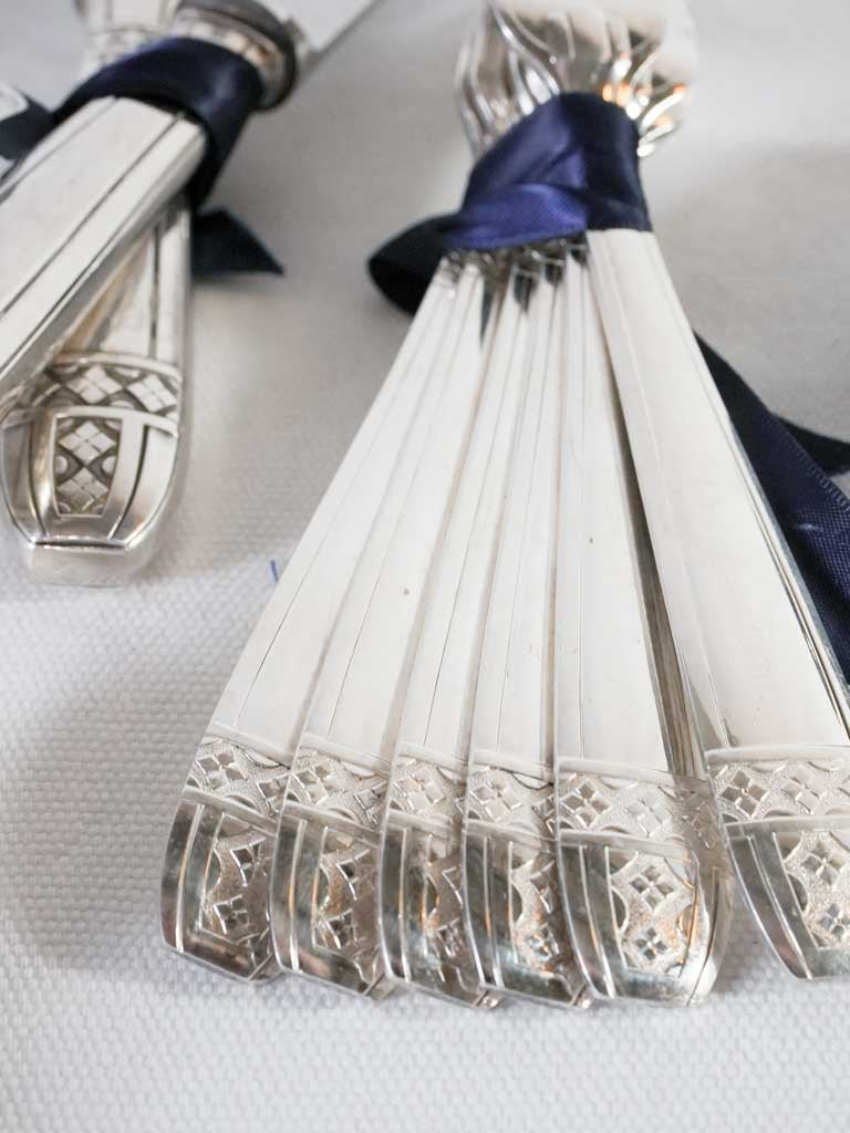 Grand Prix 1950s - flatware set for 12