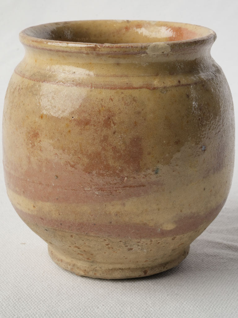 Rustic clay pantry vessel  