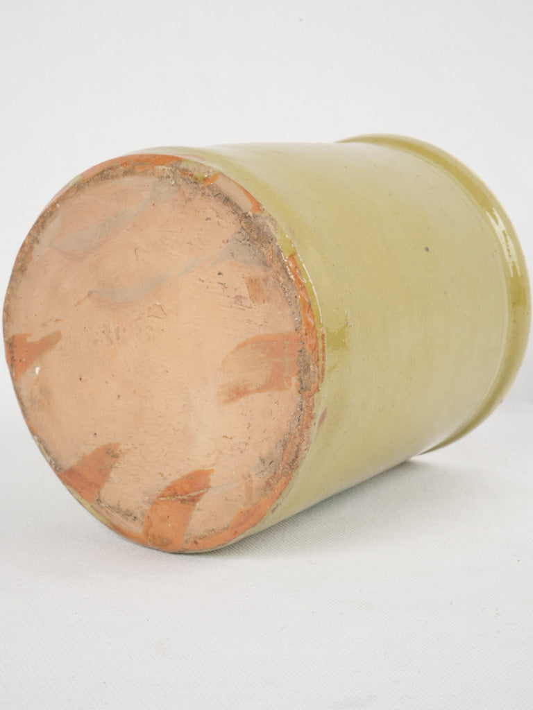 Decorative French Alps ceramic pot