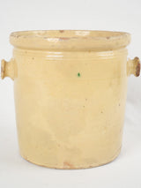 Provincial yellow finish French pot