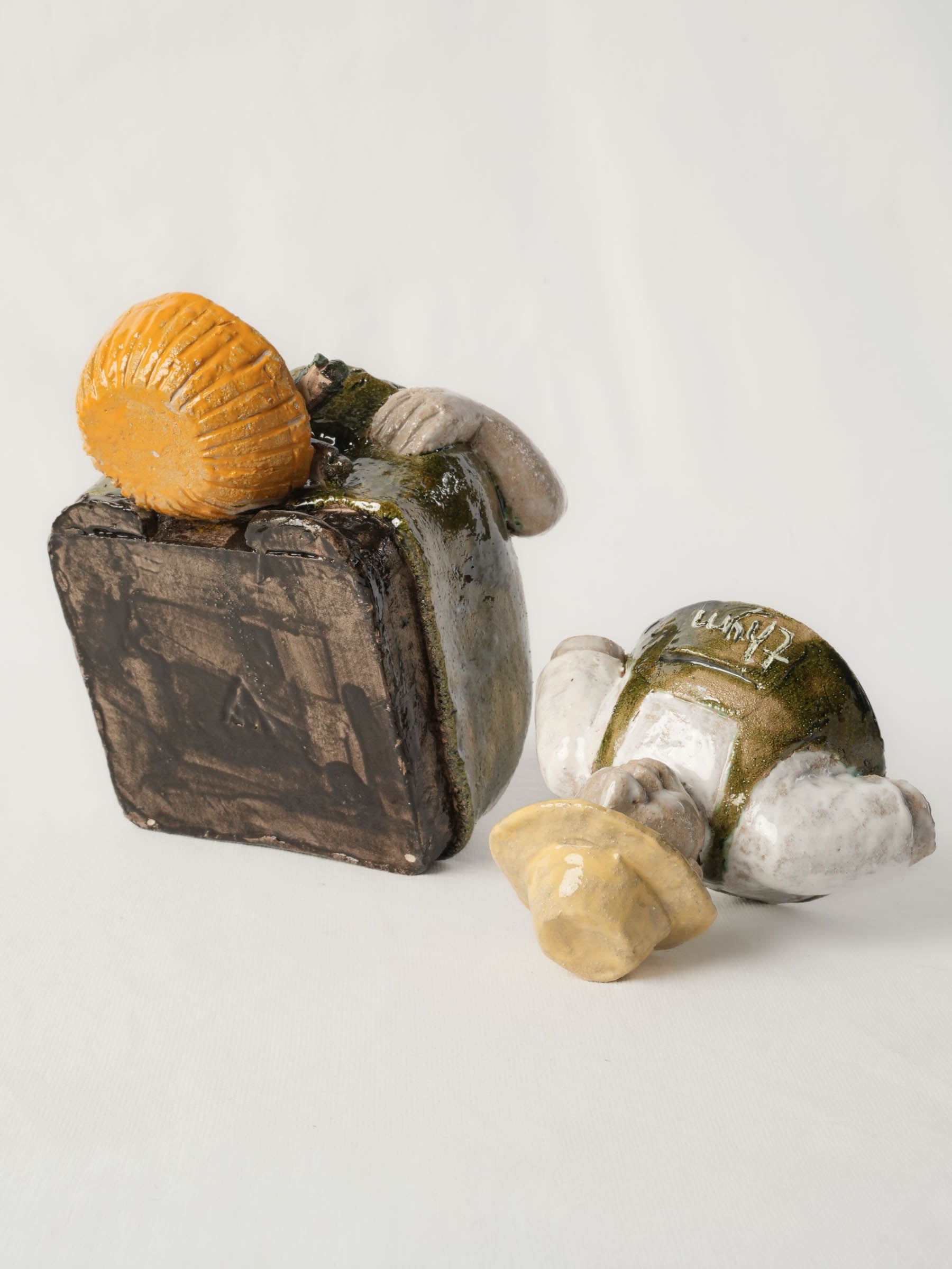 Artisan-crafted kitchen storage vessel  