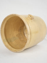 Nineteenth-century Savoy kitchenware yellow pot