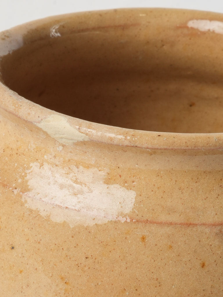 Timeless subtly-speckled flower pot