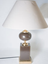 Antique-inspired European-wired bedside lamp