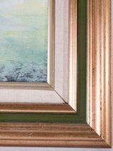 Vintage painting of Venice canal 14¼" x 17¾"