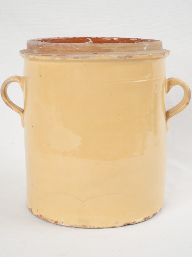 Charming nineteenth-century ceramic utensil crock