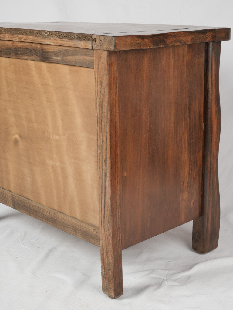 Antique Style Elmwood Three-Drawer Commode