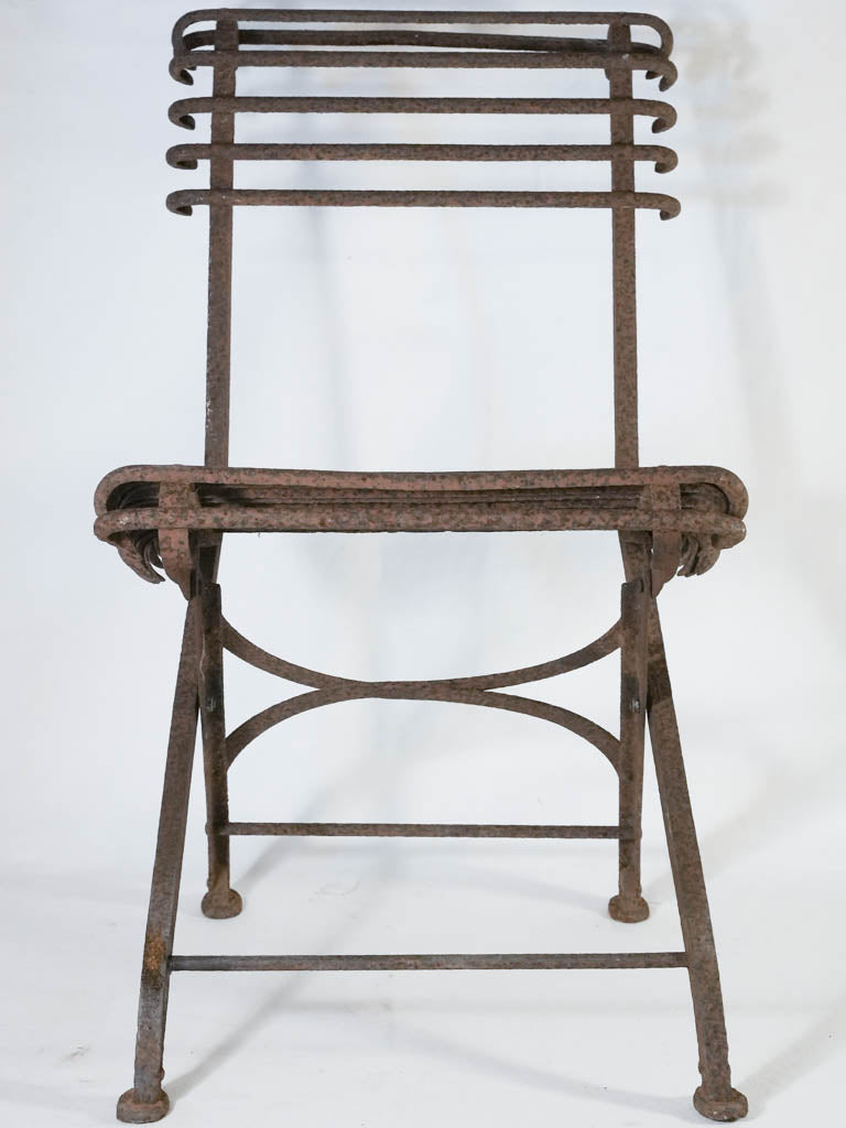 Late 18th / early 19th century Arras folding garden chair