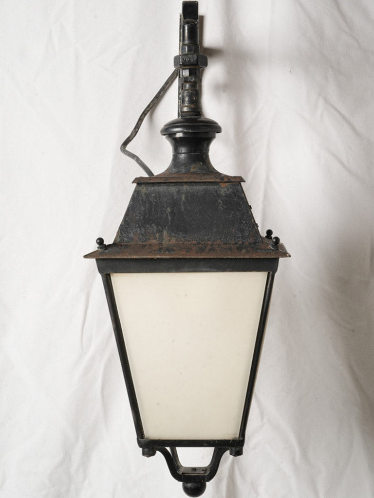Rustic vintage-style village lantern