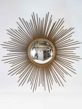 Large 1970s sunburst mirror - Chaty Vallauris 38¼"