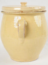 Charming Savoy ceramic pot with lid