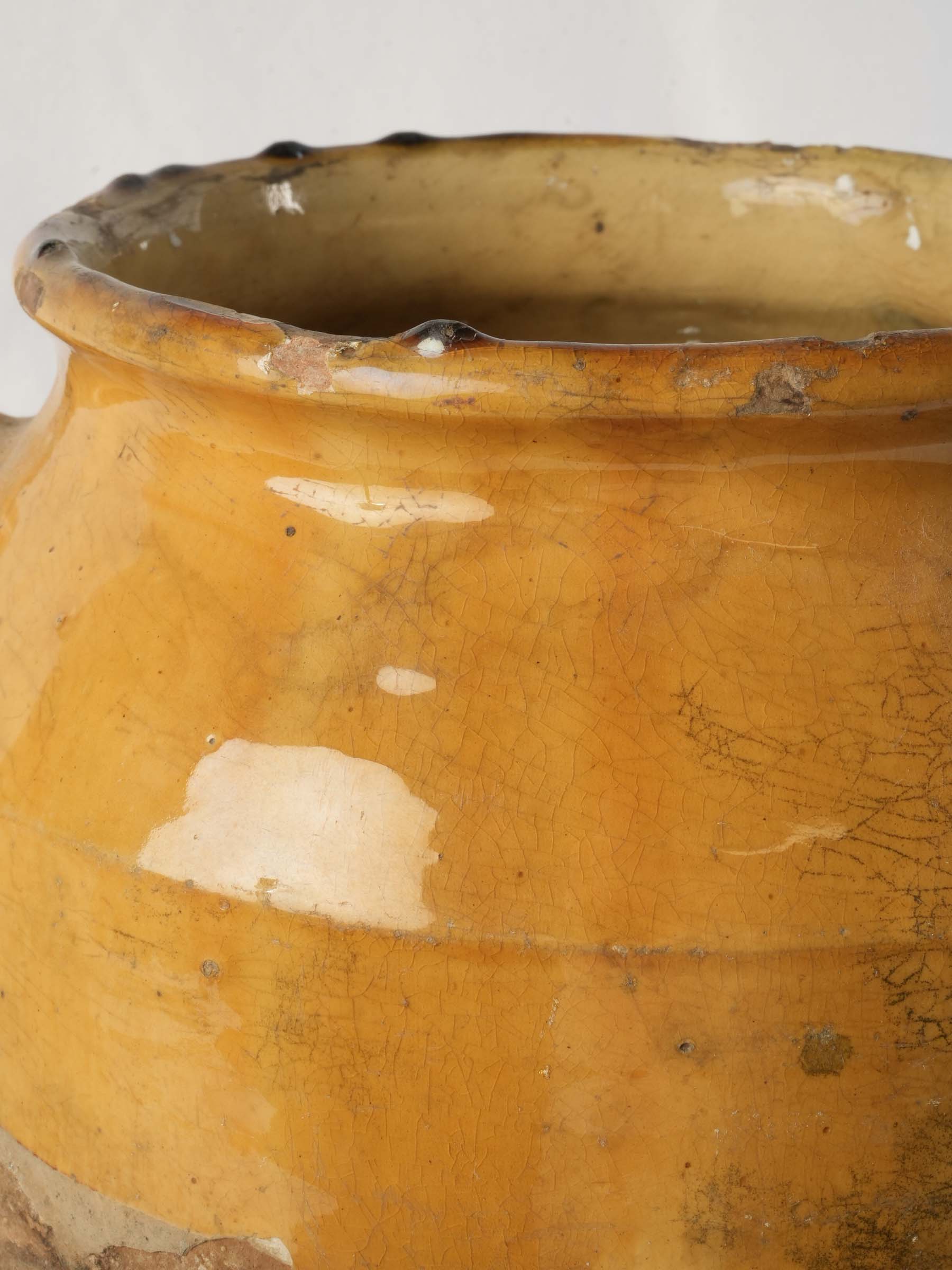 Timeworn late 19th-century French vessel  
