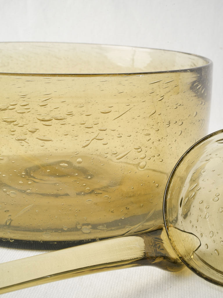 Collectible glass ladle ensemble  