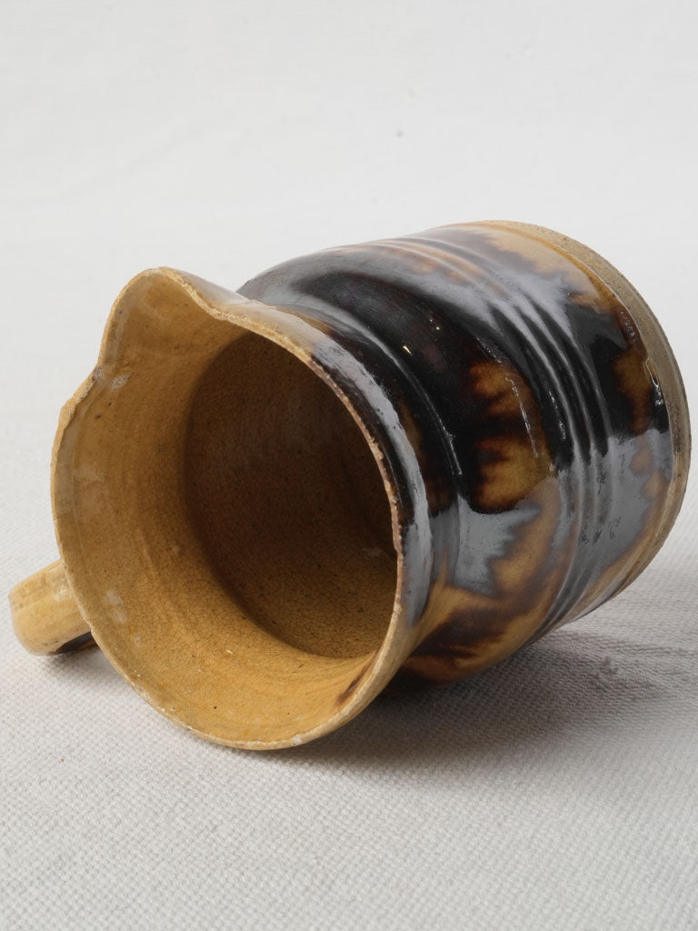 Glossy bellied kitchen pitcher