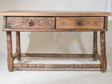 17th century Italian oak desk - 48½" x 26½"