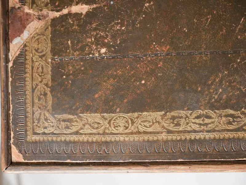 17th century Italian oak desk - 48½" x 26½"