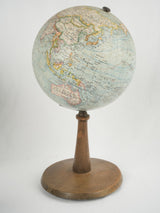 Elegant vintage English globe collection