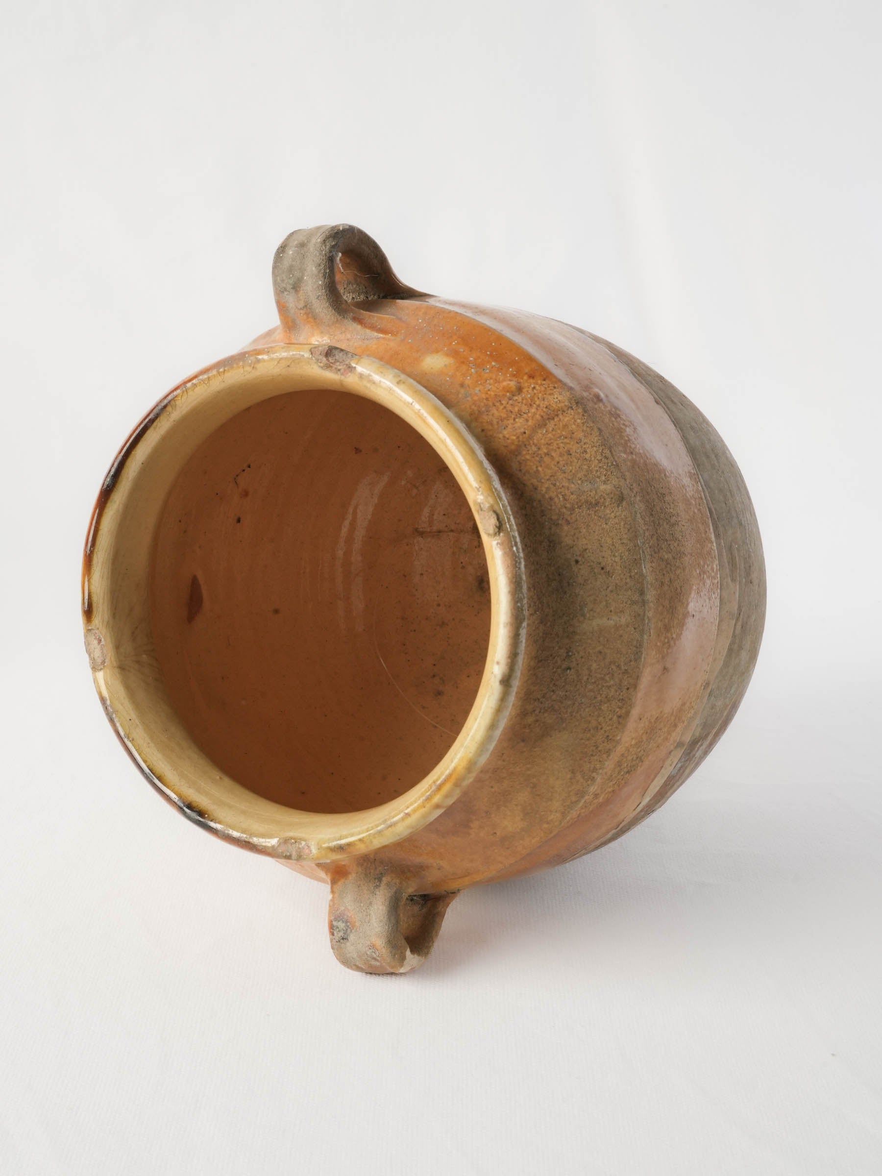 Vintage French confit pottery