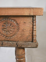 17th century Italian oak desk - 48½" x 26½"
