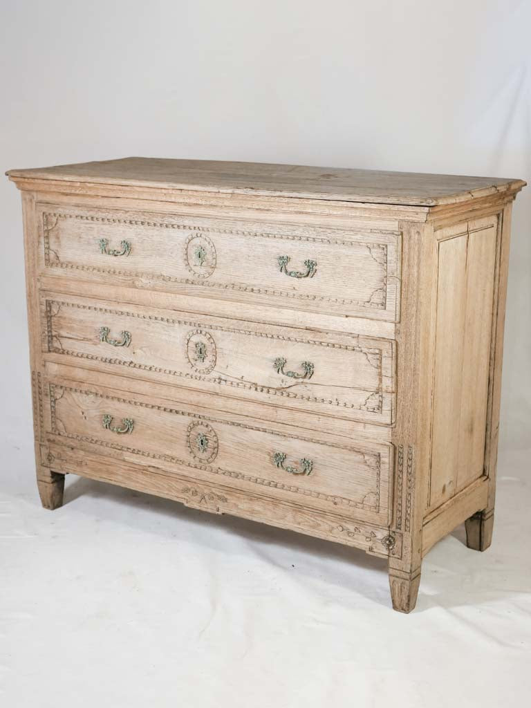 Louis XVI oak commode 18th century 49¼"