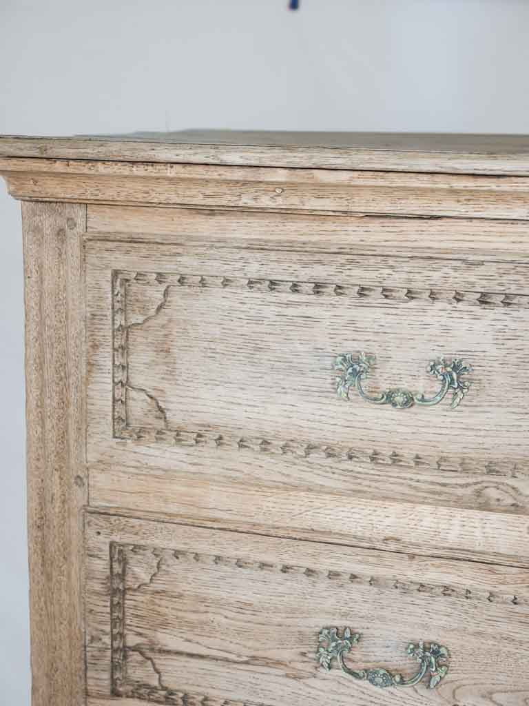 Louis XVI oak commode 18th century 49¼"