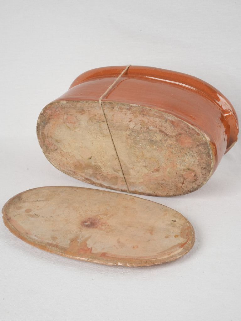Heirloom-quality French terracotta tureen