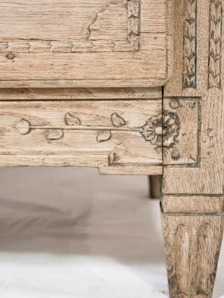 Louis XVI oak commode 18th century 49¼"