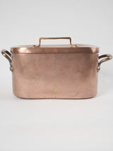 Authentic weighty French kitchen copper