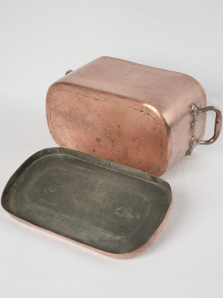 Decorative French copper collection item