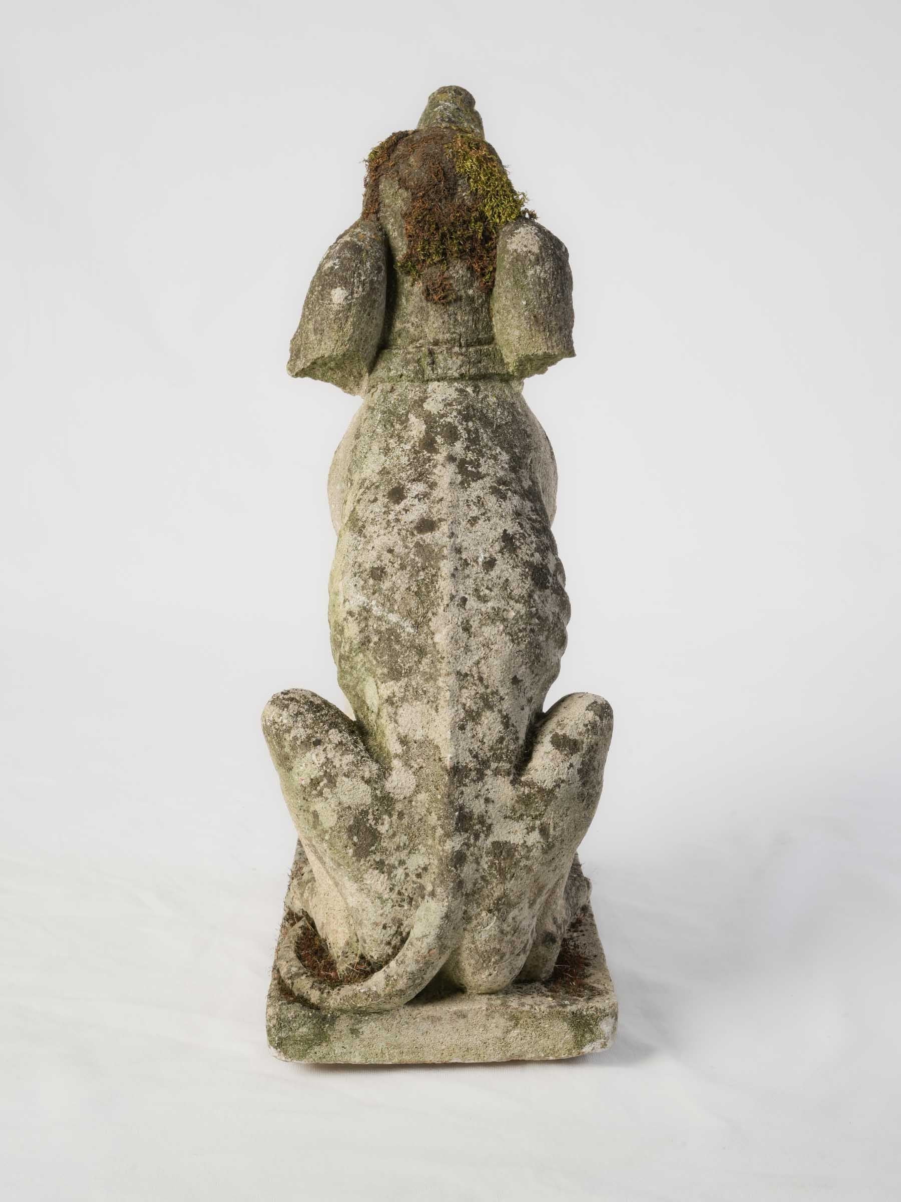Timeworn elegant outdoor ornament  