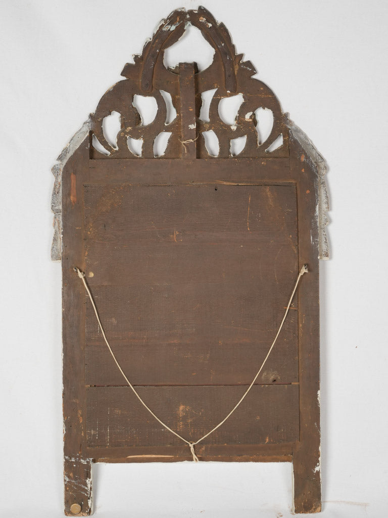 Restored Louis XVI-style openwork mirror
