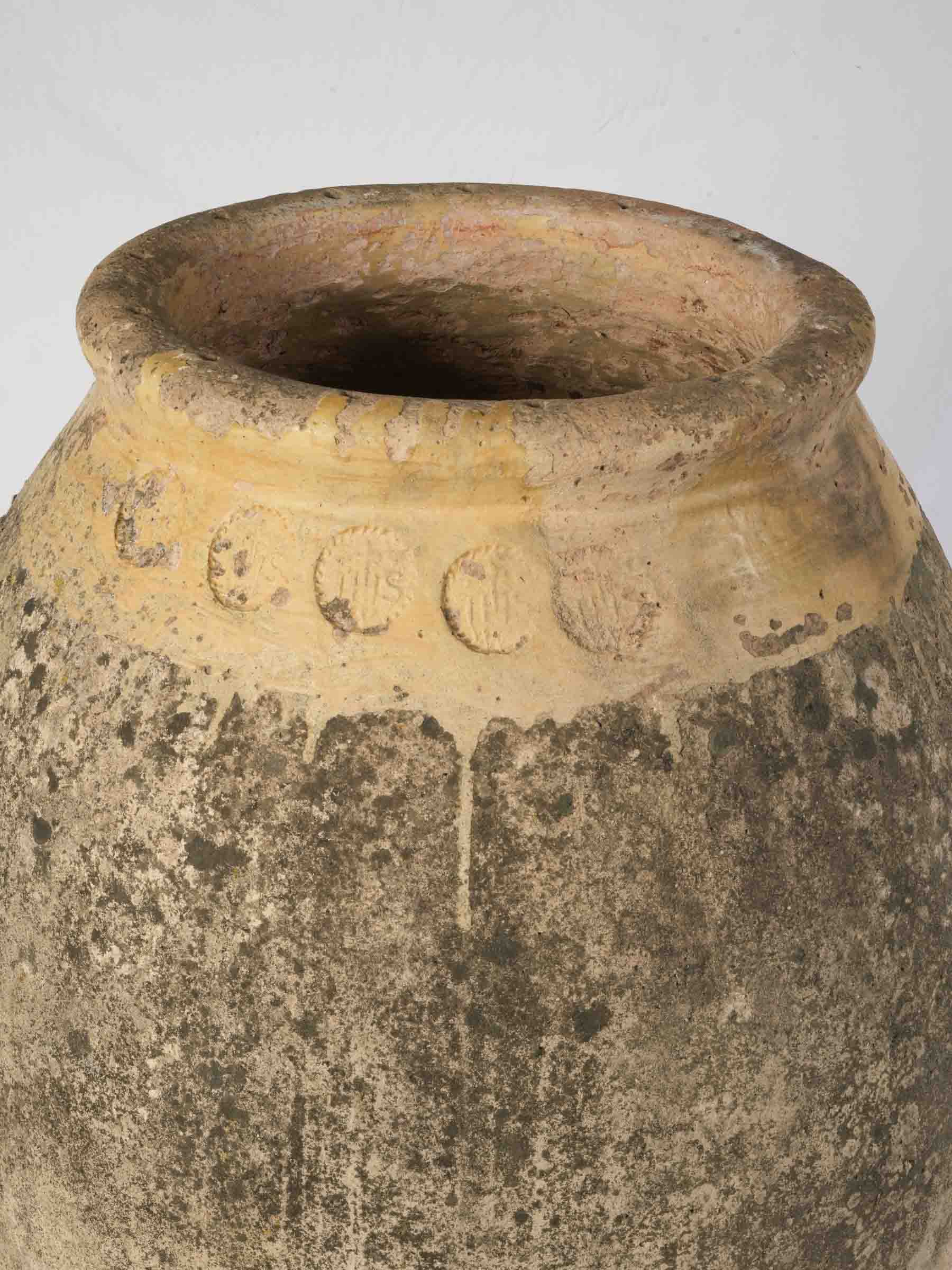 Weathered glazed interior Biot artefact  