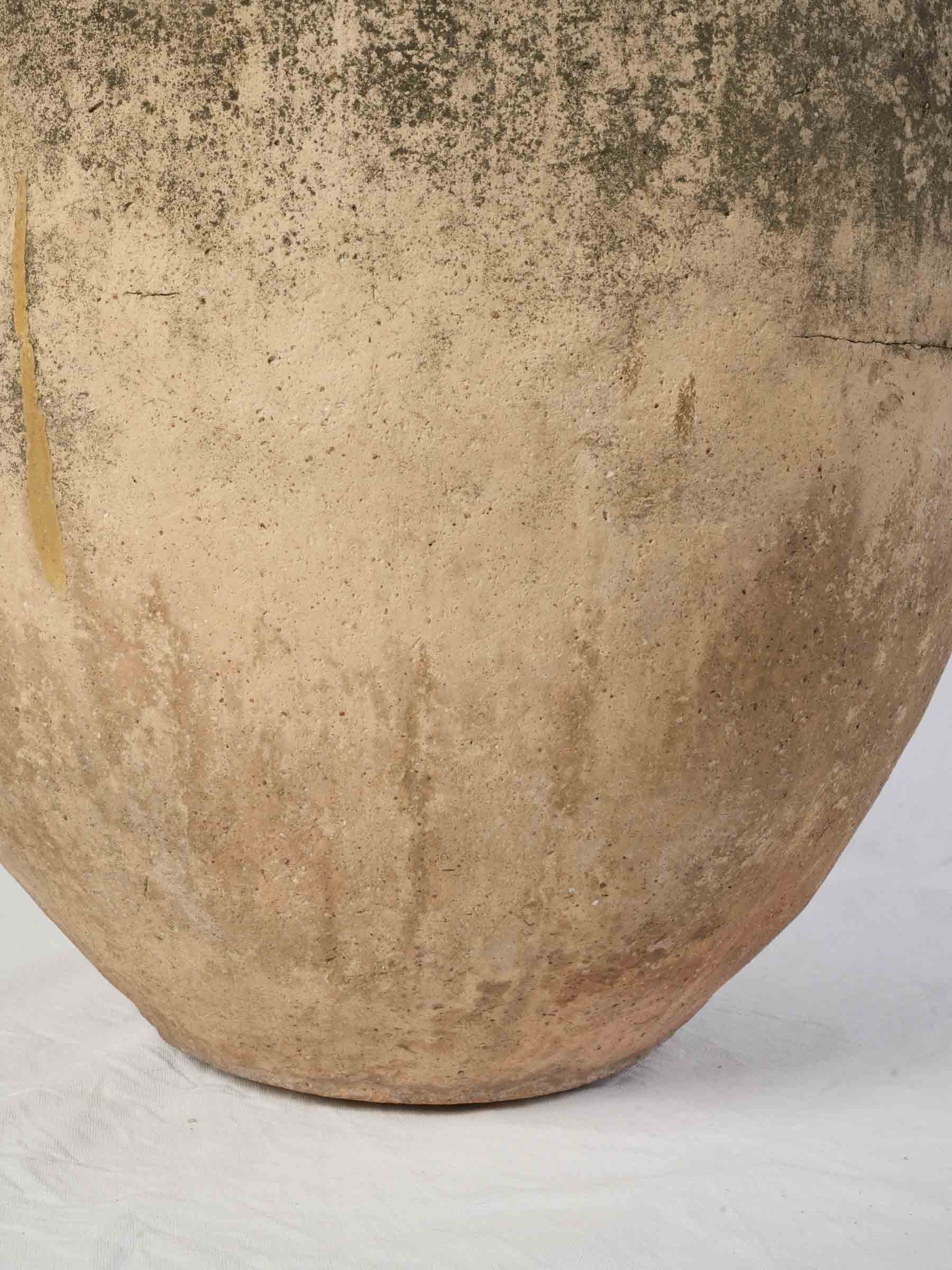 Richly detailed Christogram stamp pottery  