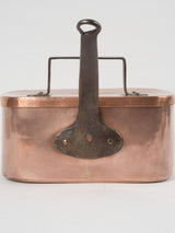 Classic copper-coated culinary pan