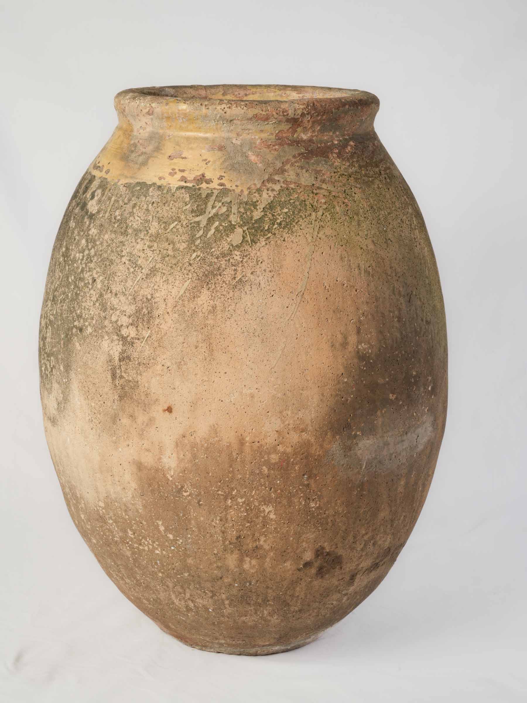 Historic Provencal pottery with patina  