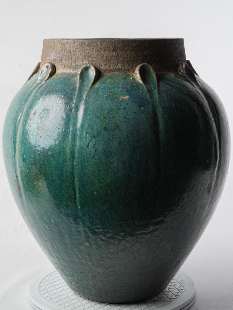 Textured artistic collectible vase design  