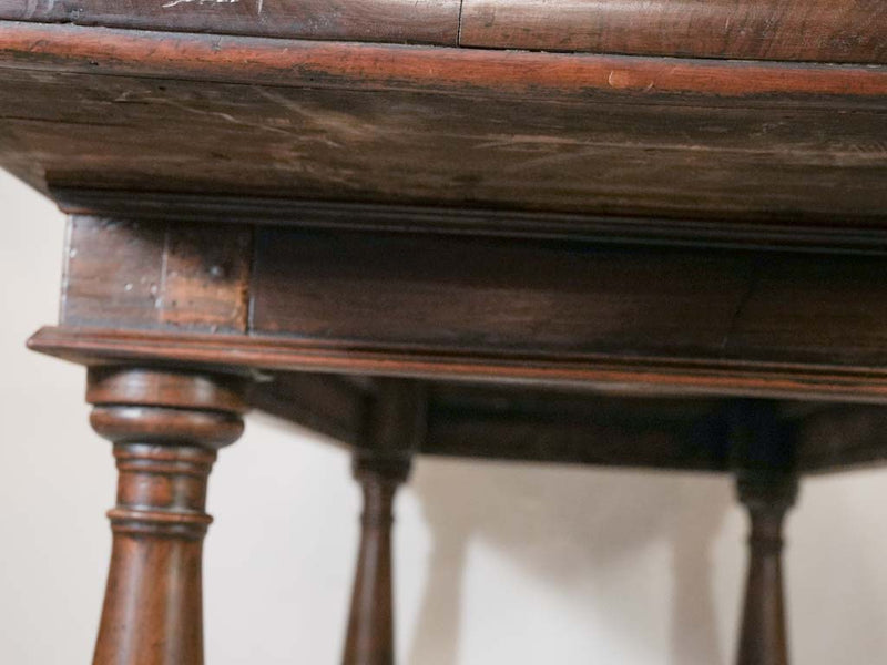 18th century walnut dining table / console table - Italian 72¾" x 30¼"