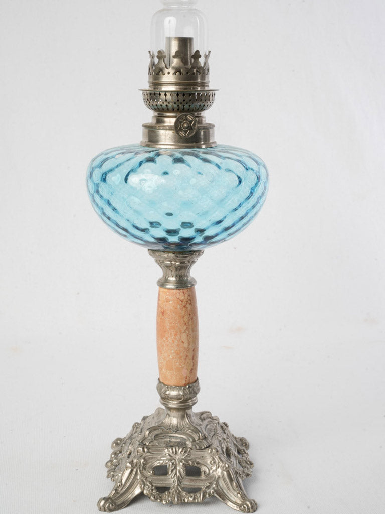 Ornate Rococo Revival-style lamp  