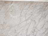 19th century marble butchers table - J. Marechal Paris 43¼" x 25½"