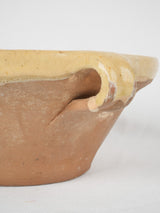 Aged terracotta Provencal fruit bowl