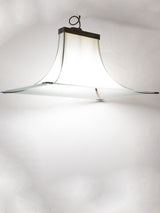 Rectangular pendant light - Esperia 1960s pagoda - 20½" x 27½"