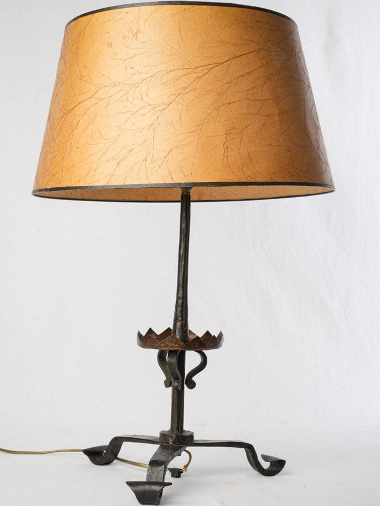 Handcrafted decorative French table lamp  