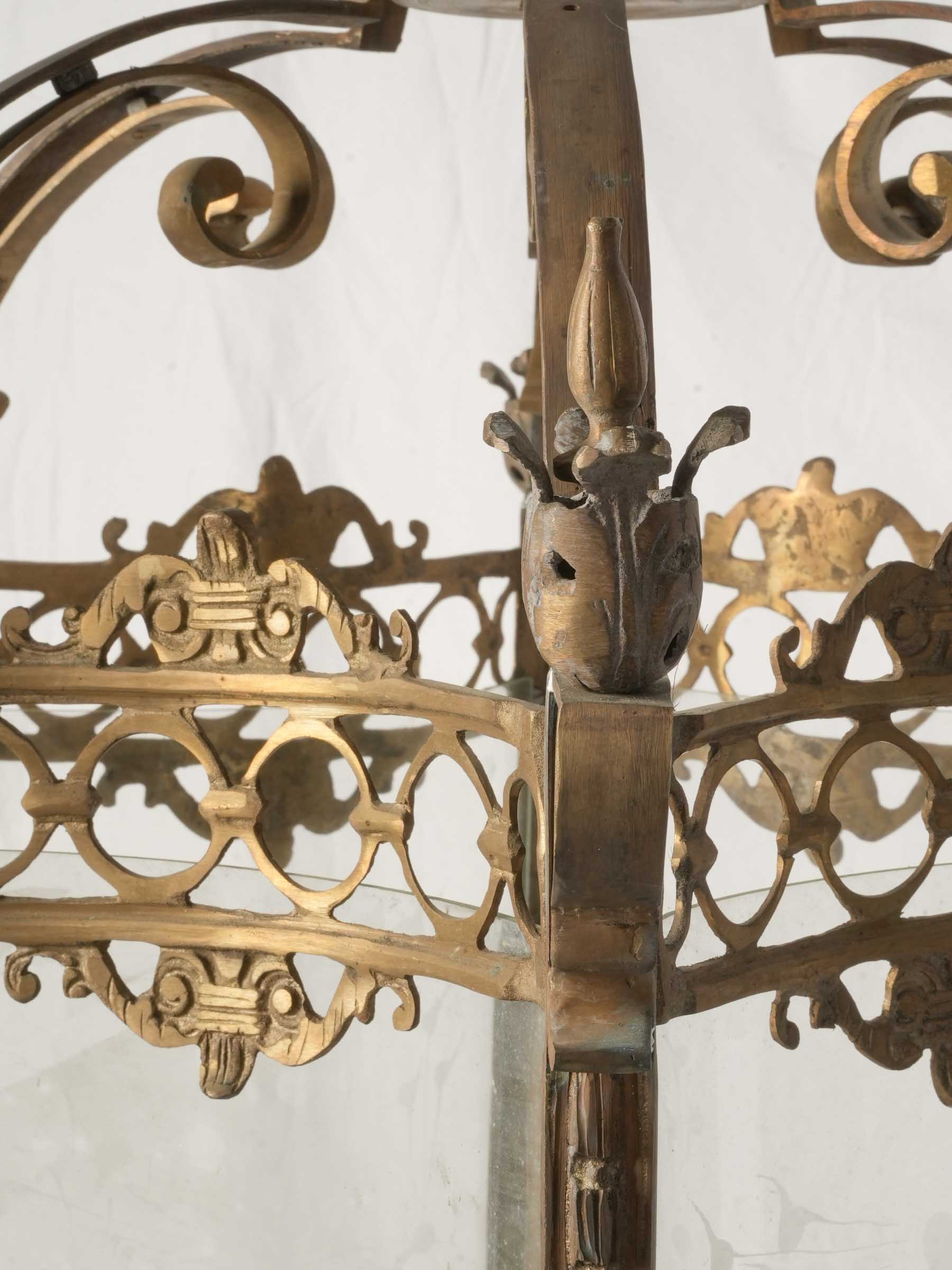Substantial architectural presence lantern